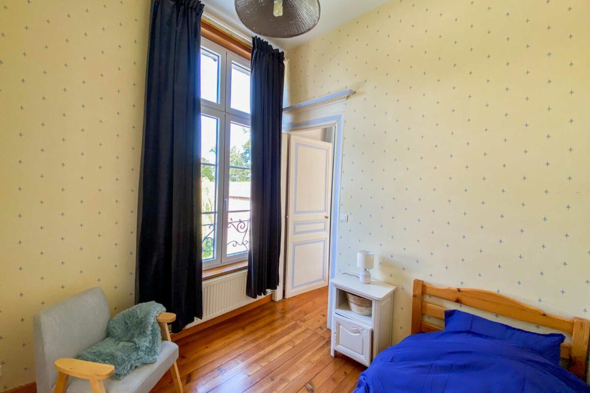 Chambre Glycine Ferme de montplaisir